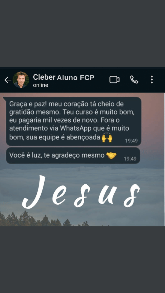 Depoimento — Cleber, aluno FCP
